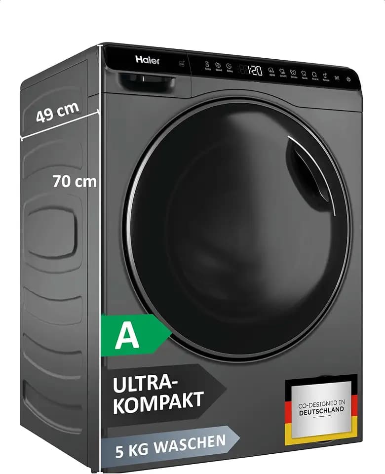 Haier Mini-Waschmaschine 5kg HW50-BP12307GU1