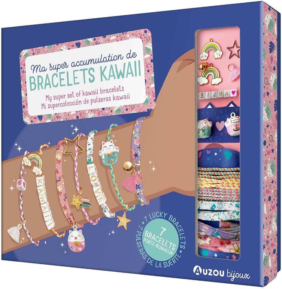 MA BOITE A BIJOUX - MA SUPER ACCUMULATION DE BRACELETS KAWAII