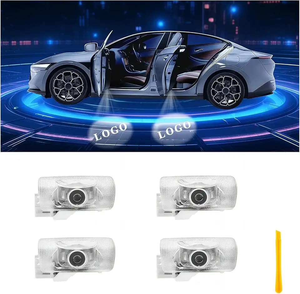 LOWEEY Car Door Lights Logo Projector Compatible with Lexus Accessories