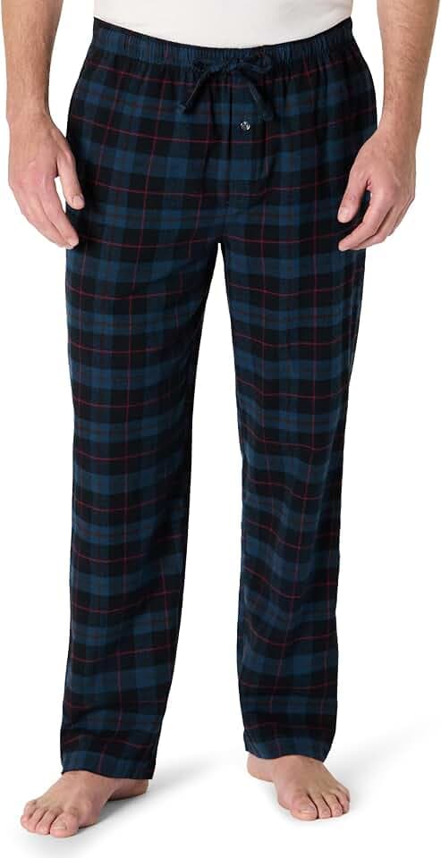 Amazon Essentials Atmungsaktive Flanell-Pyjamahose für Herren (Erhältlich in Big & Tall)