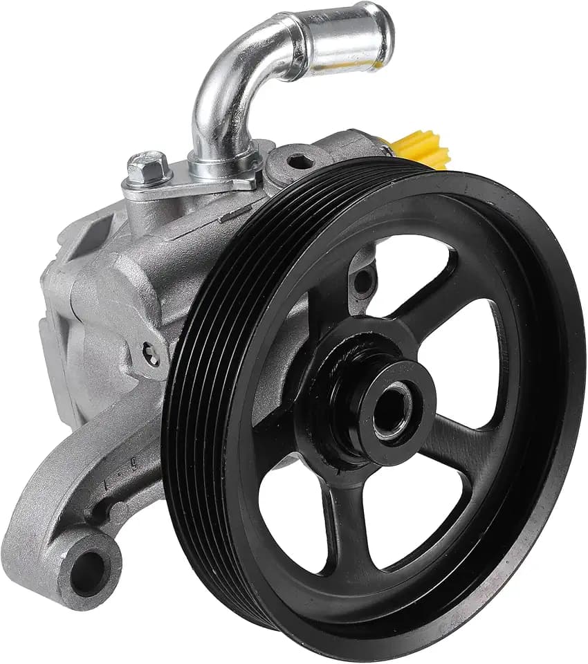 X AUTOHAUX Power Steering Pump w/Pulley 20954812 for Chevy Traverse 09-17