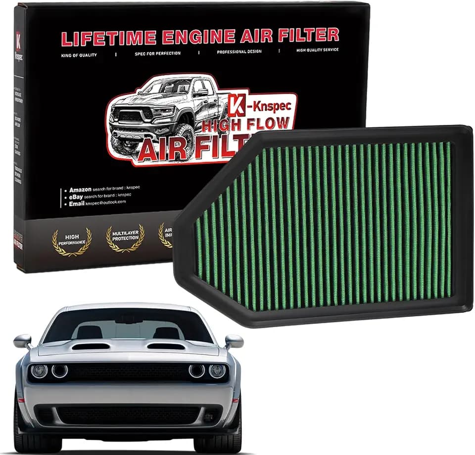 Engine Air Filter for 2011-2020 Dodge Challenger Charger Chrysler 300