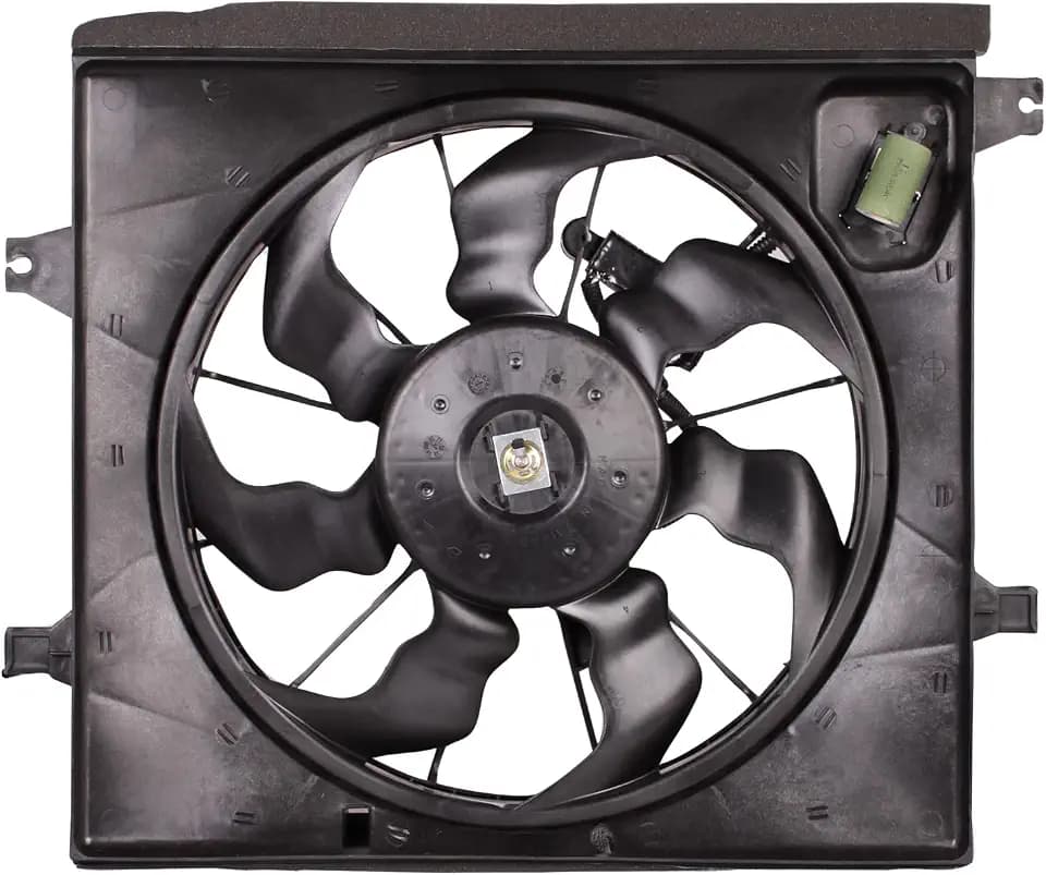 TYG Radiator Cooling Fan Assembly Fit for 2010-2011 Kia Soul
