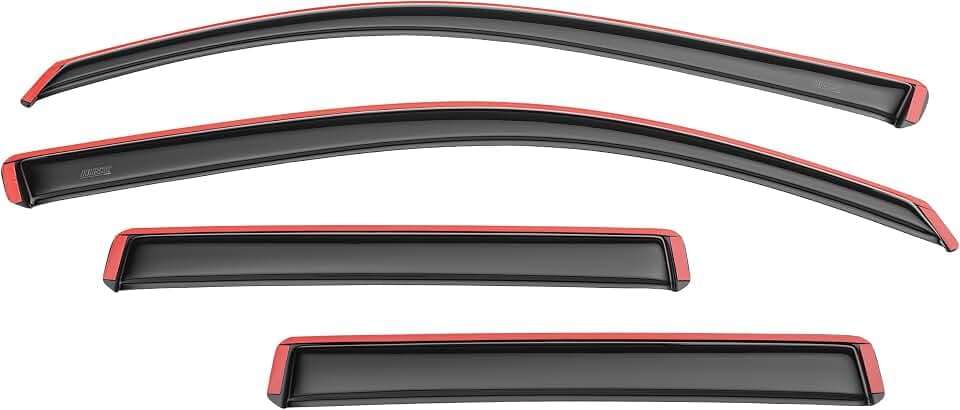 Husky Liners Select in-Channel Rain Guards | Fits 2018-2026 Honda Odyssey | Front & Rear Ventvisors, 4 pcs. | 2834452
