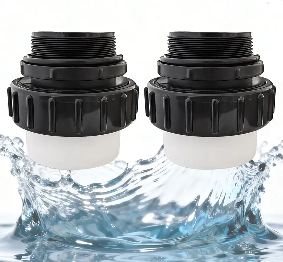 2" Hi Temp Union PVC Fittings for Pentair Whisperflo Intelliflo Pool Pumps