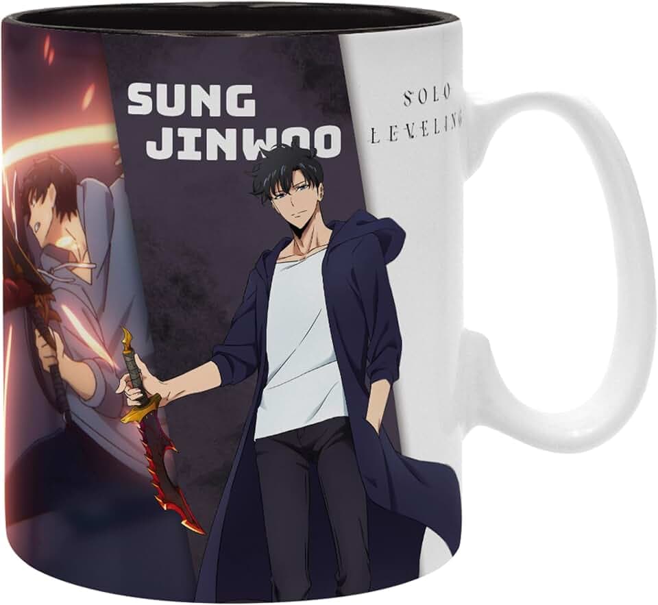 Solo Leveling Jinwoo & Igris None Tasse multicolor