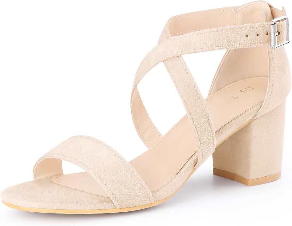 Allegra K Damen SandalSandalen mit Absatz