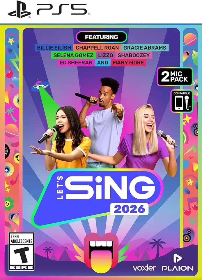 Let’s Sing 2026 + 2 Mics - PlayStation 5