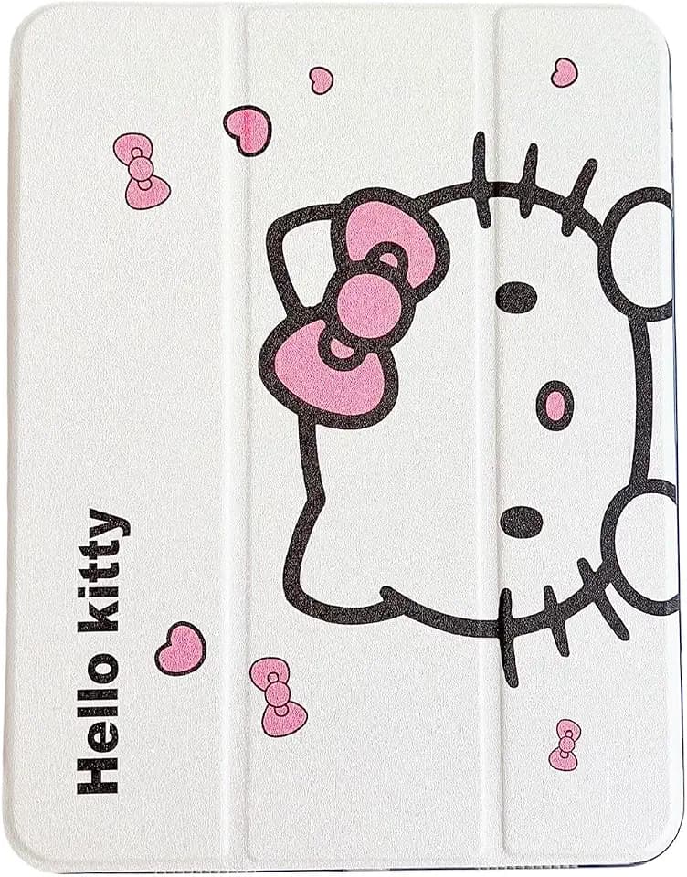 Cute Cat Case for iPad A16 11th/10th Generation 11 inch 2025/10.9 Inch 2022