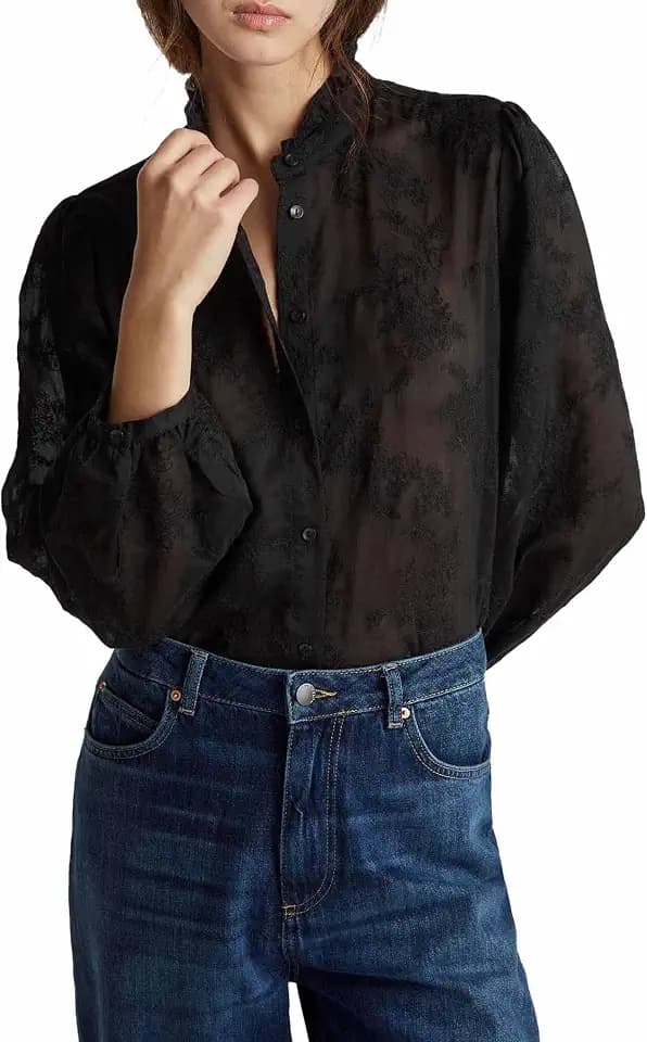 United Colors of Benetton Damen Camicia 52wndq0cq Hemd (1er Pack)