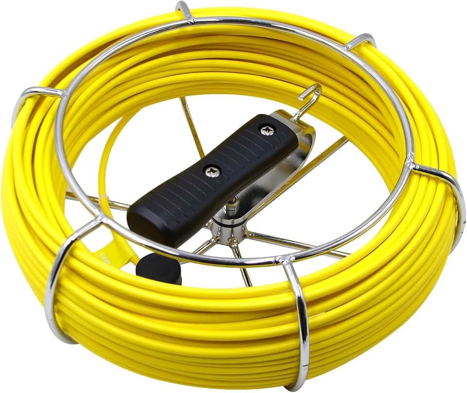 50 Meter Ersatz Kabelspule für Sanyipace-Abflussrohr Kamera Modell Nr. 9723D, 9723WF