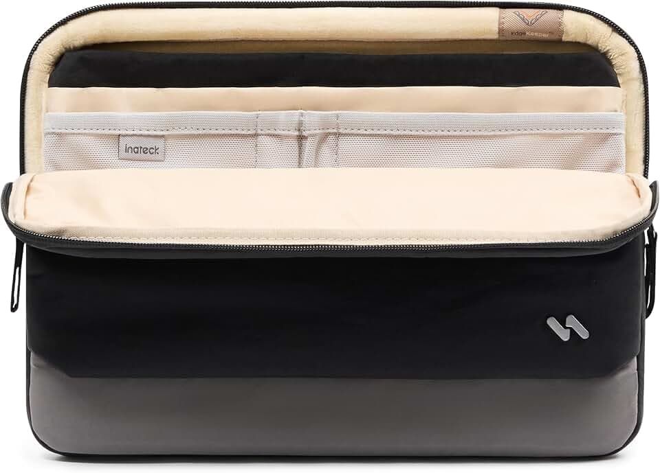 Inateck 360° Schutz Laptop-Hülle Großvolume Kompatibel mit MacBook Air 13