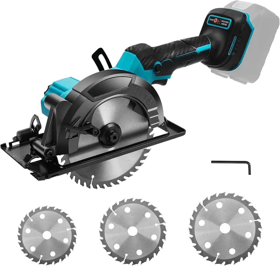 6“ Akku Handkreissäge für Makita 18V Akku, Sägeblatt Ø 150 mm, (ohne Akku)