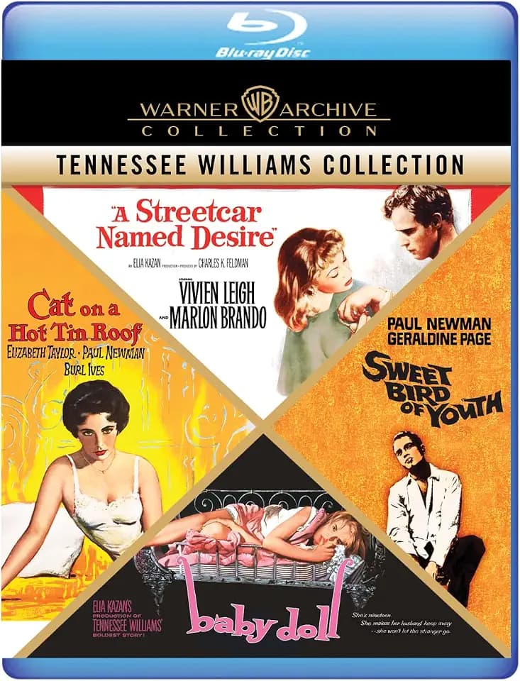 TENNESSEE WIILLIAMS-4 FILM COLLECTION