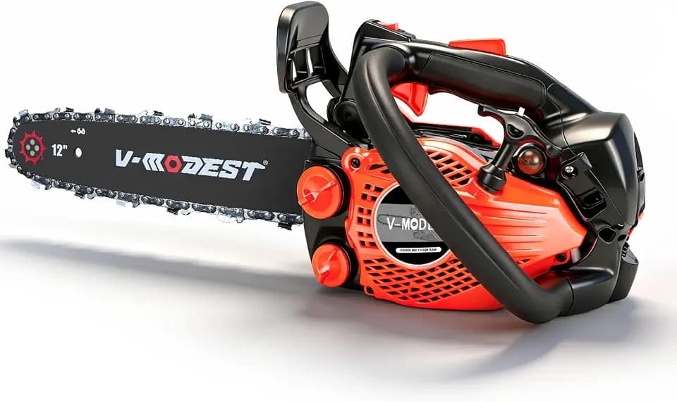 Top Handle Chainsaw 12 inch 25cc Gas Chainsaw 2-Stroke