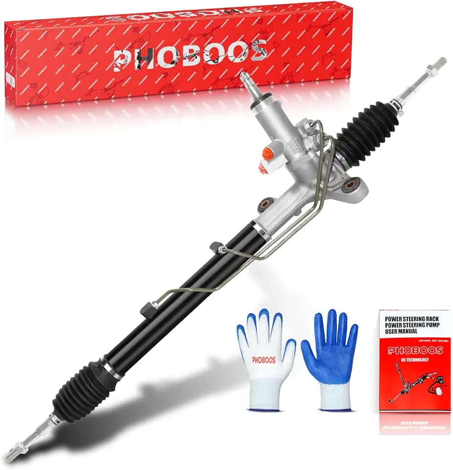 PHOBOOS Hydraulic Power Steering Rack and Pinion Fit for Honda Civic