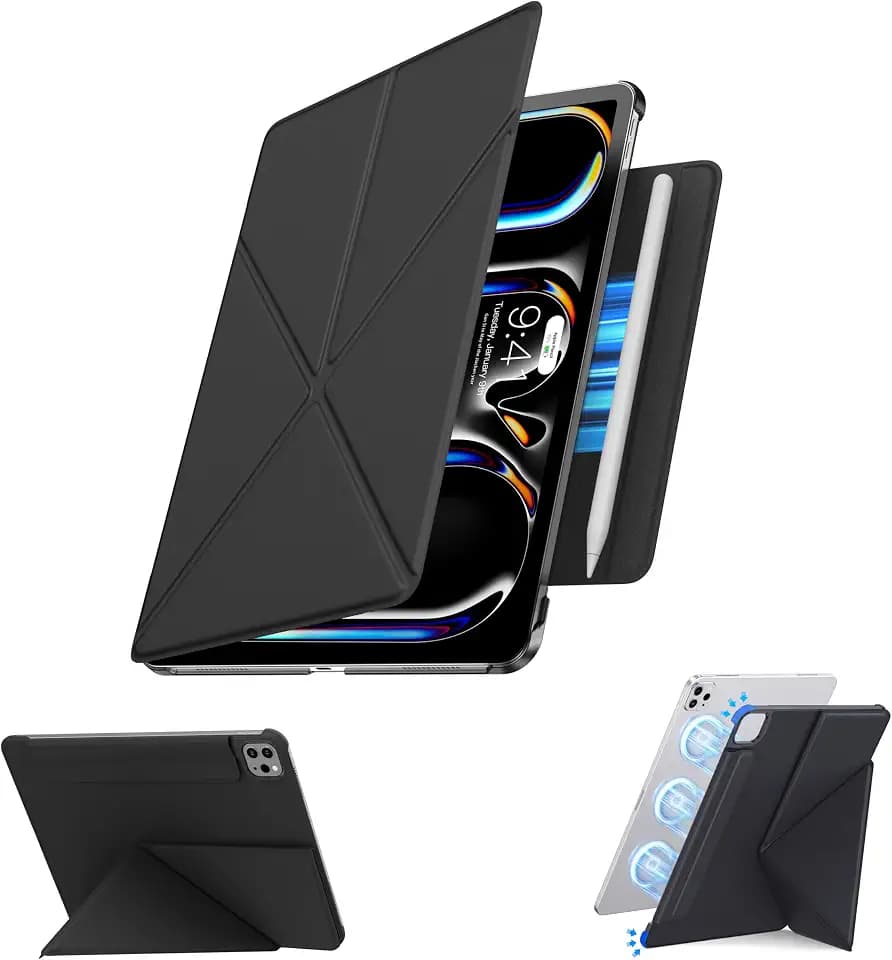Magnetic Folio Case for iPad Pro 11 inch Case M5/M4