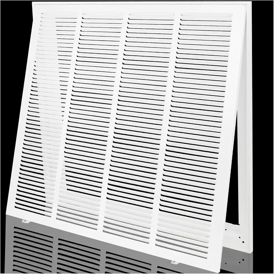 Return Air Filter Grille 24x24,Air Return Vent Cover for 24x24 Duct Opening