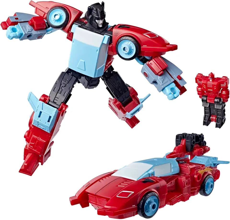 Transformers Age of the Primes Autobot Blanker, Deluxe Class 5.25-inch Converting Action Figure, Robot Toys for Ages 8+