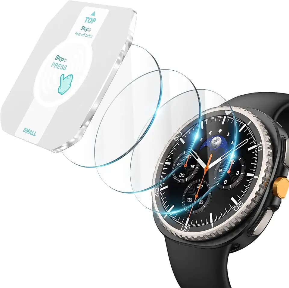 Misxi Auto-Alignment Screen Protector for 46mm Galaxy Watch 8 Classic