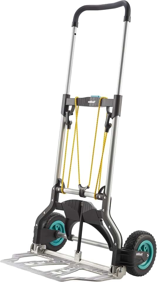 wolfcraft TS 850 Offroad Sackkarre für Garten, Gelände & Baustelle