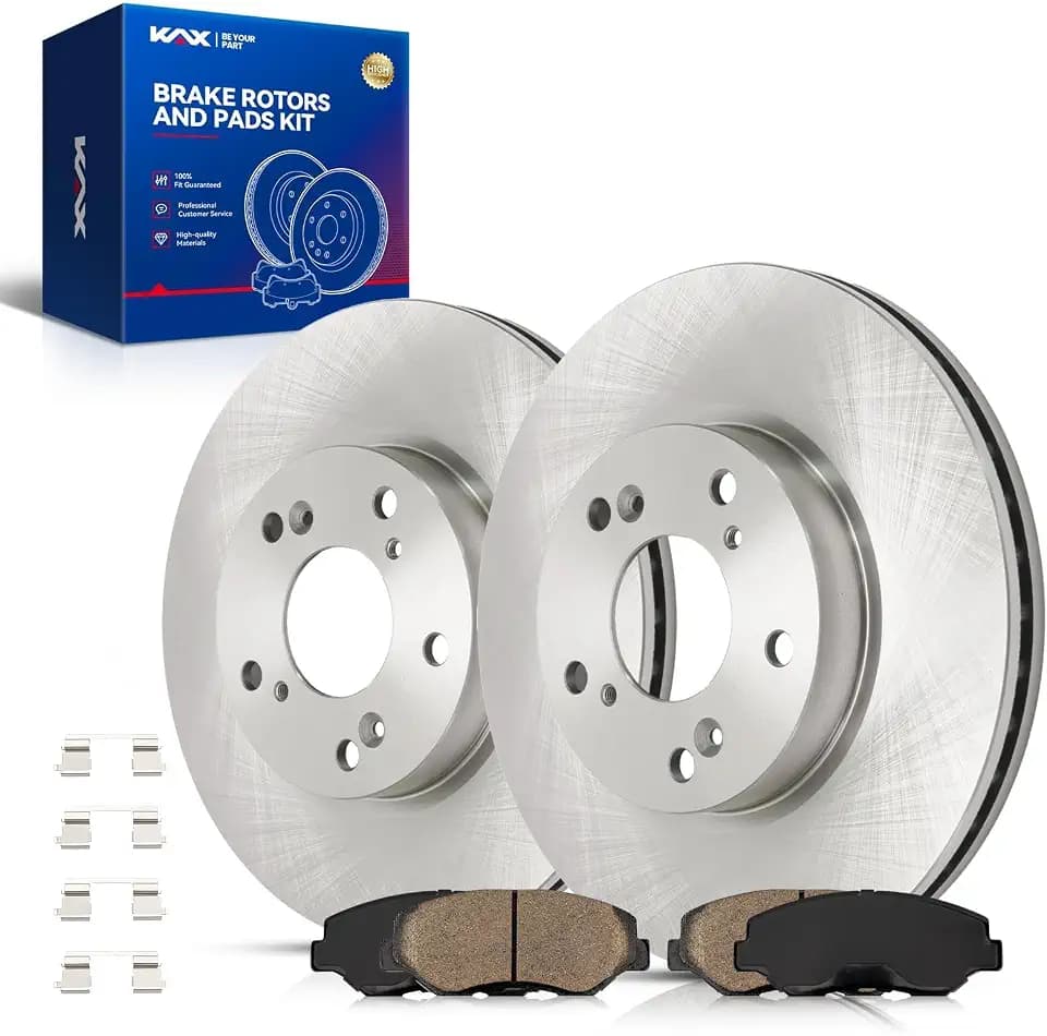 KAX Front Brake Kit for Honda Accord 2003-2007 2.4L, 2008-2010