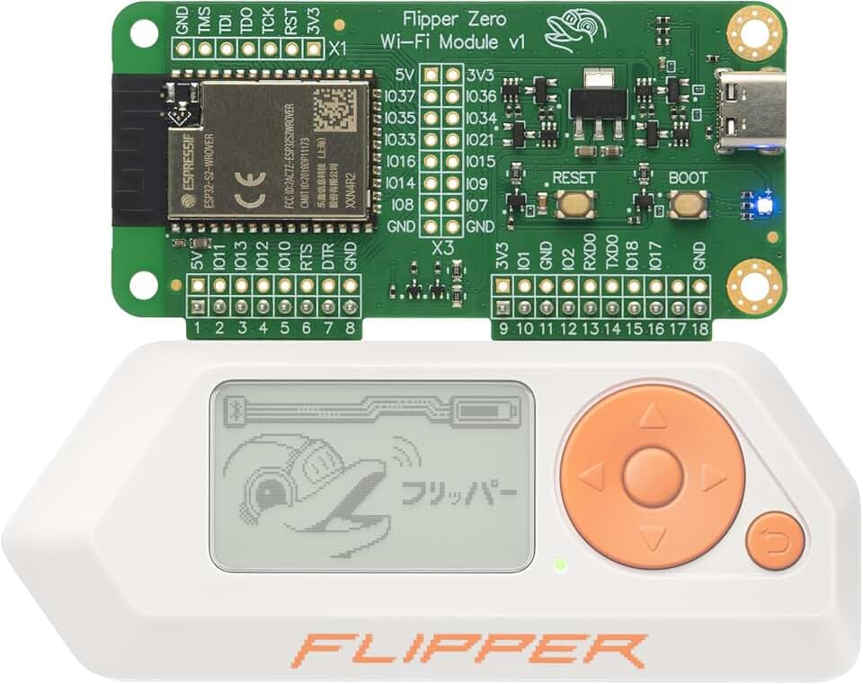 Wi-Fi-Entwicklungsboard für Flipper Zero – ESP32-S2 Wireless-Entwicklungsmodul mit USB-C und GPIO