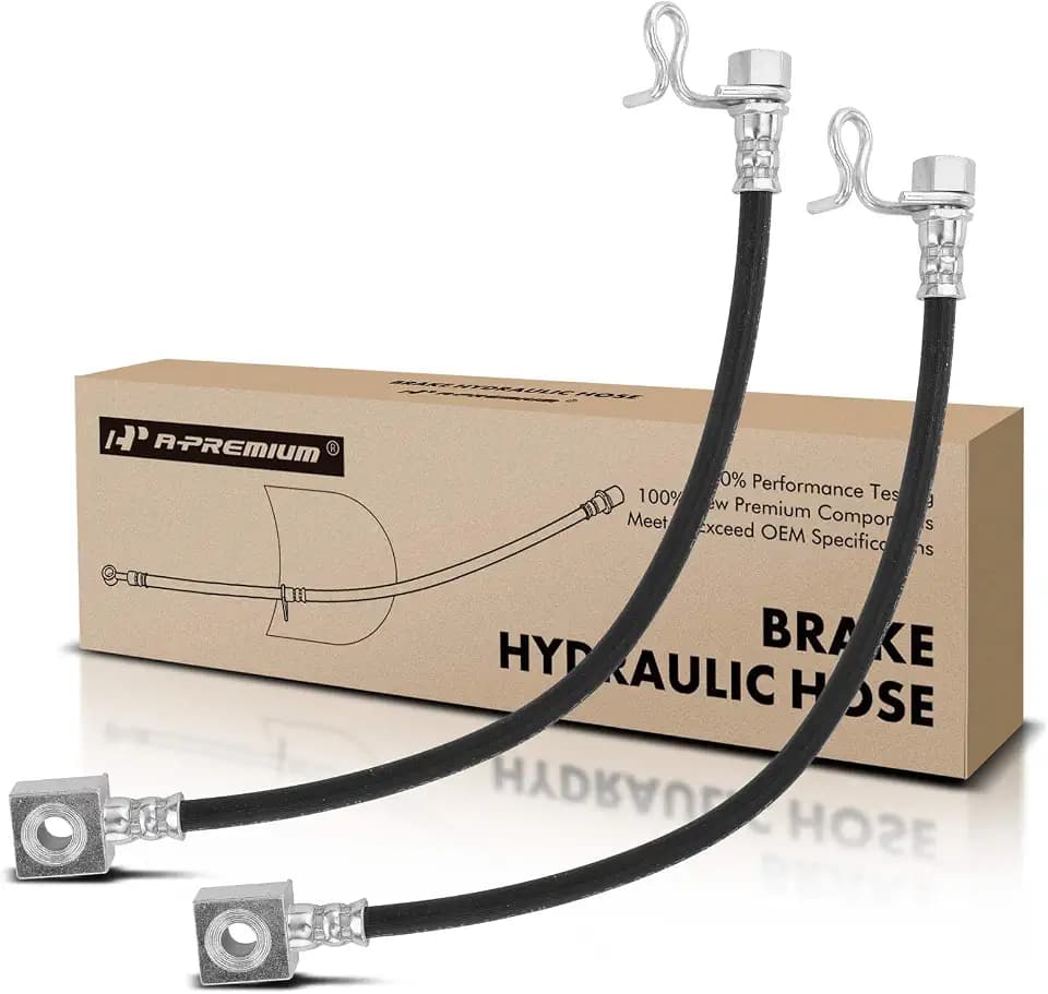 A-Premium Rear Outer Brake Hydraulic Hose Compatible with Ford
