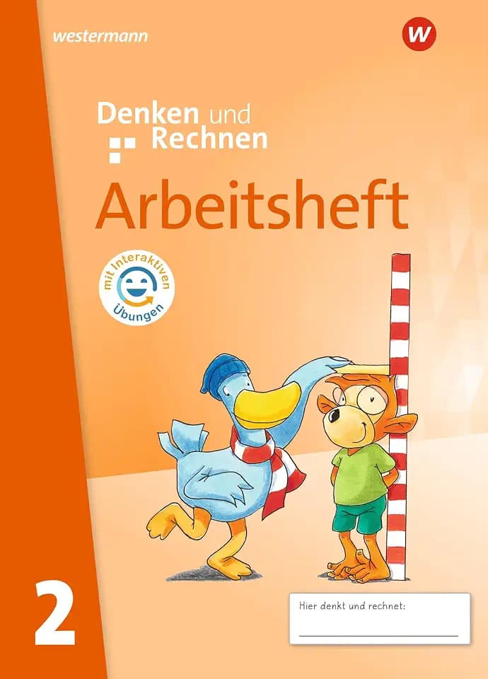 Denken und Rechnen - Allgemeine Ausgabe 2024: Arbeitsheft 2 mit Interaktiven Übungen