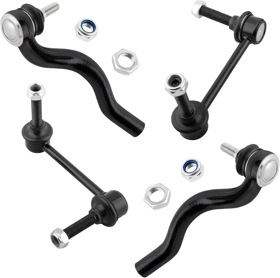 Front Sway Bar Links Outer Tie Rods for Dodge Durango wo Sport Suspension 11-15,for Jeep Grand Cherokee 2011,for Jeep Grand Cherokee 3.6/5.7L 2012-2015,for Jeep Grand Cherokee 3.0L 2014-2015