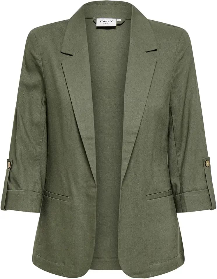 ONLY Female Blazer ONLGOA Leinen Blazer