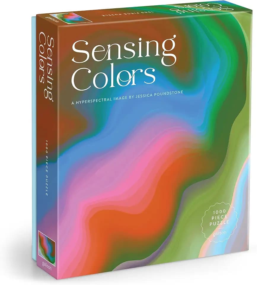 Galison - Sensing Colors by Jessica Poundstone 1000 Piece Jigsaw Puzzle