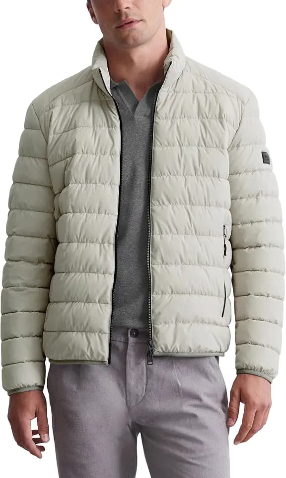 Marc O'Polo Herren Steppjacke mit Stehkragen leicht