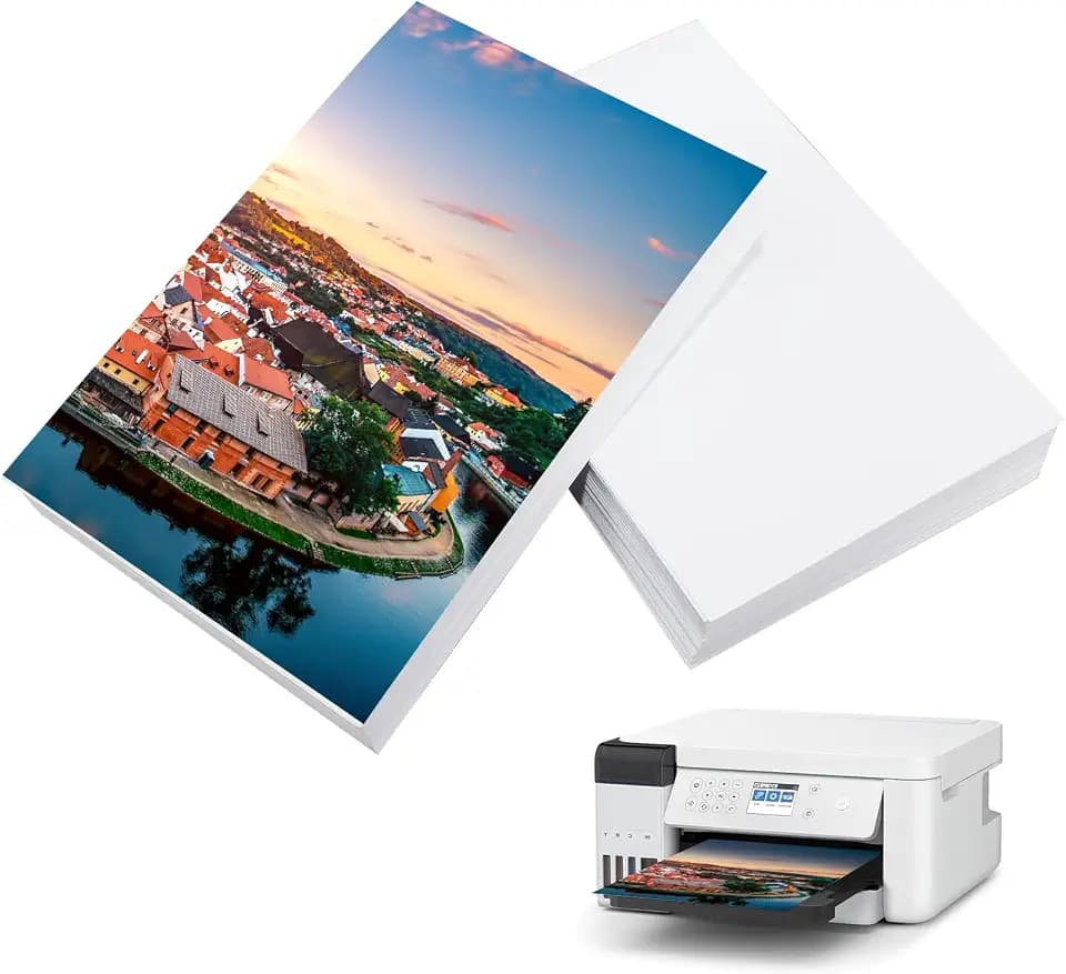 240 Blatt Fotopapier A6 10x15 cm, 200g/m² Hochglanz Fotodrucker Papier