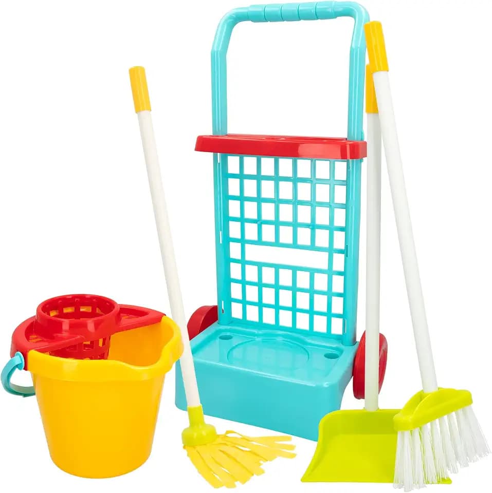ColorBaby 43948 - My Home Reinigungswagen