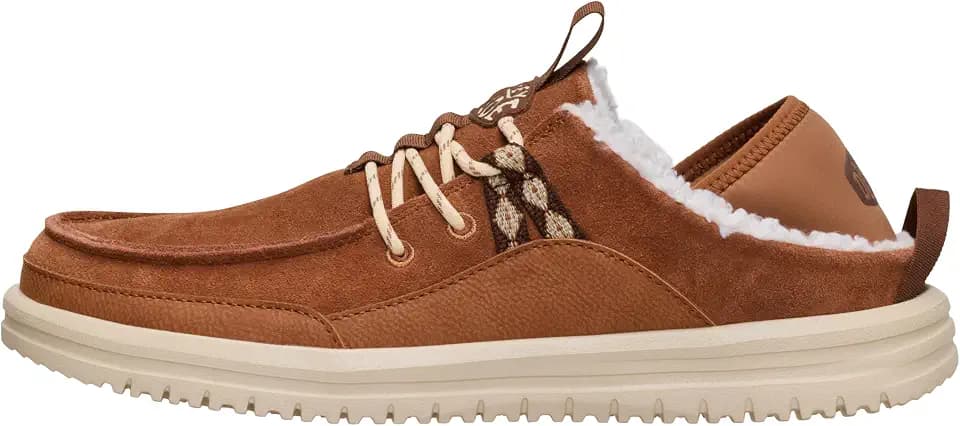 HEYDUDE Mens Bradley Blipper Suede