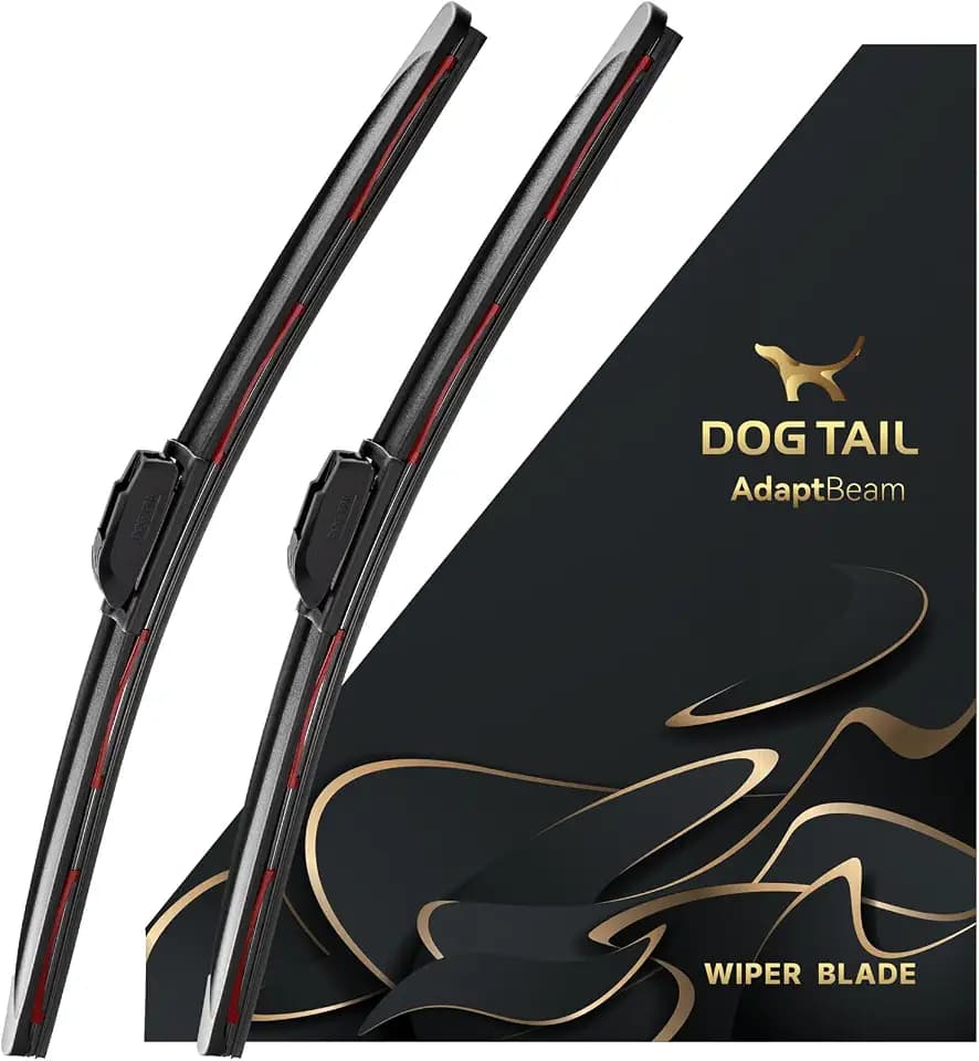 DOG TAIL AdaptBeam Neoprene Wiper Blades 22 inch 2 Pack