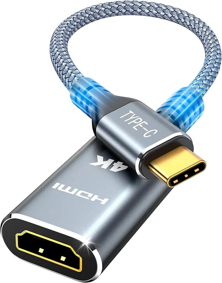 Highwings USB C to HDMI Adapter for Home Office (4K@60Hz) for Laptop