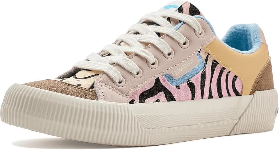 Rocket Dog Cheery Women's Platform Sneakers - Plush Foam Comfort Low-Top