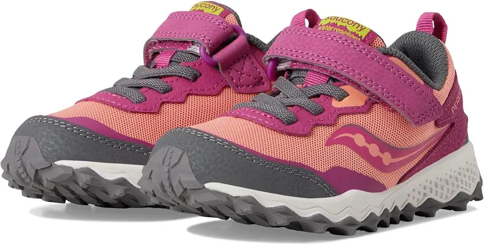 Saucony Unisex-Child Peregrine Kidz Alternative Closure