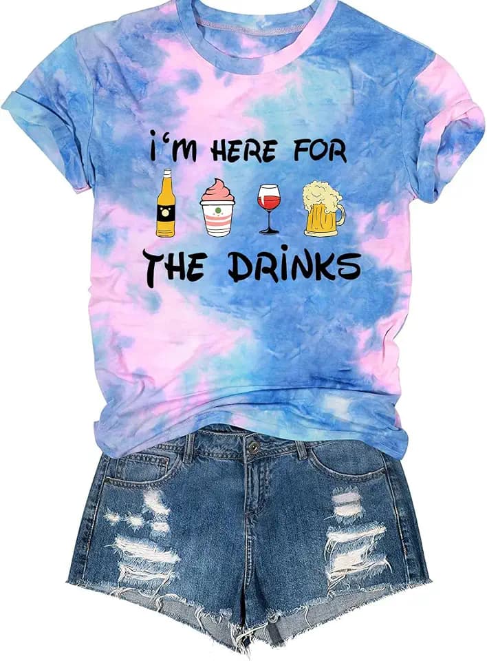 AMWIPE Around The World Shirts for Women Family Matching Funny Vacation Top