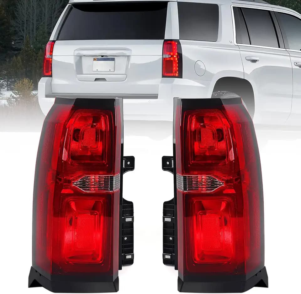 FIONE Tail Lights Compatible with Chevy Tahoe Suburban 2015-2020 Taillight