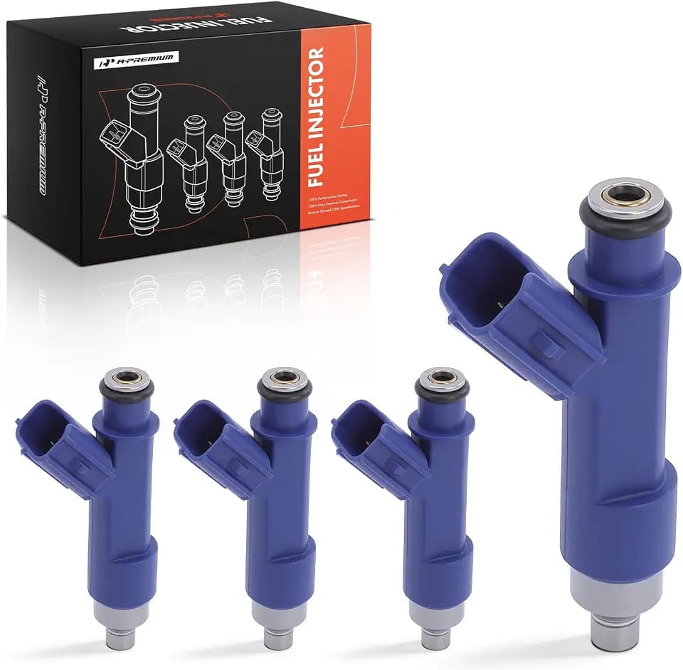 A-Premium Fuel Injectors 4 Pcs Compatible with Toyota, Pontiac
