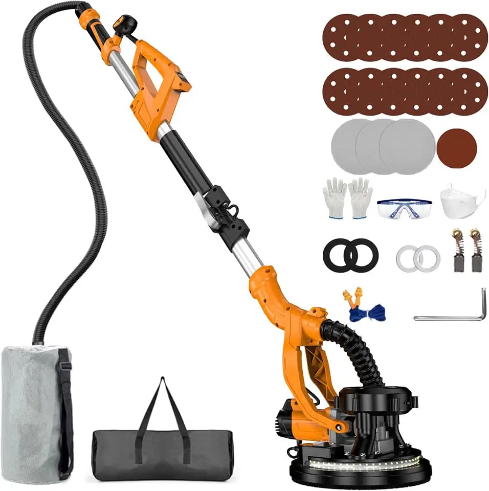 Drywall Sander with Vacuum Dust Collector,Popcorn Ceiling Removal