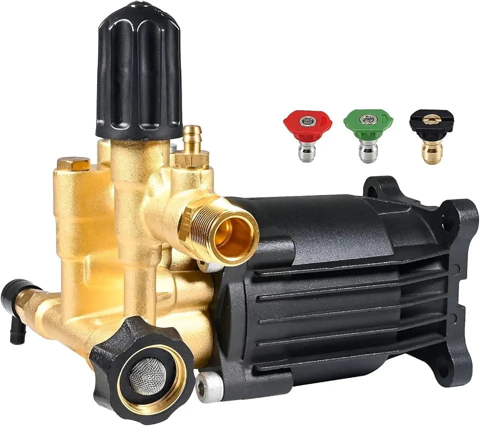 TOOLCY Pressure Washer Pump 3/4" Shaft, 2600-3600 PSI, 2.6 GPM