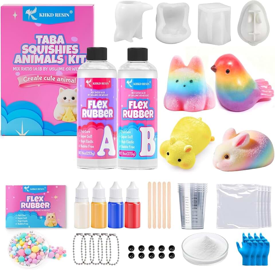 Taba Squishy Kit, All-in-one Beginner Kit for Squishy Maker