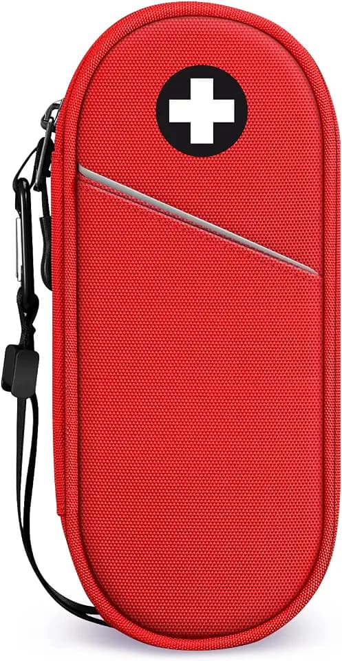 SITHON EpiPen Medical Carrying Case Insulated Medication Organizer Bag