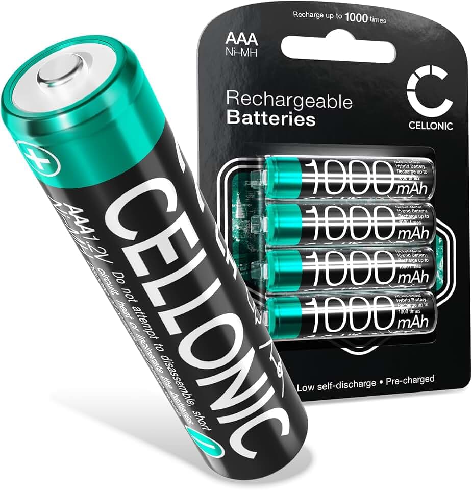 CELLONIC 4X Akku kompatibel mit Telekom Sinus 10, 100, 101, 102