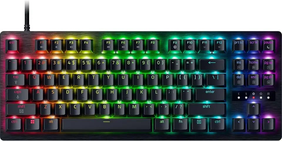 Razer Huntsman V3 TKL 8KHz Analog Optical Esports Gaming Keyboard, Black