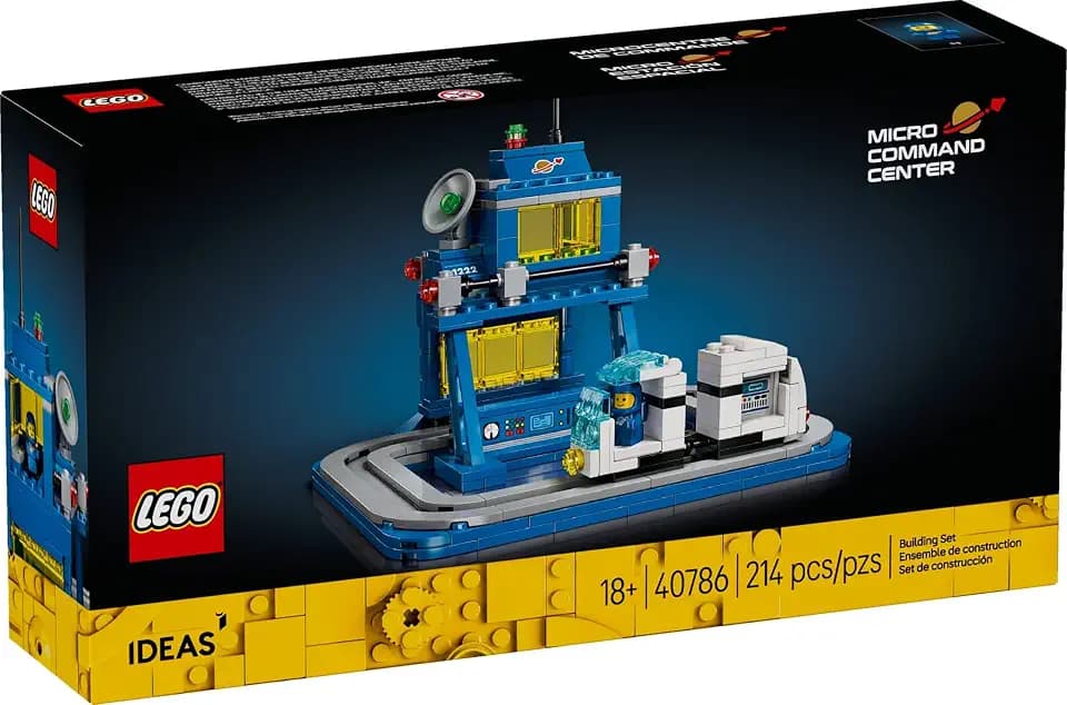 LEGO Ideas Classic Space Micro Command Center (40786)